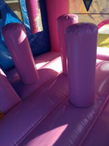 Princess Bouncy Castle Slide Inside View