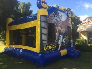 Batman Bouncy Castle Side View
