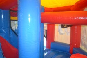 Minecraft Bouncy Castle Inside View