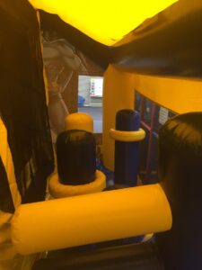 Batman Bouncy Castle Inside View