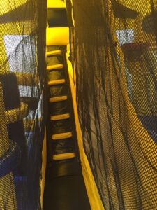 Batman Bouncy Castle Inside View