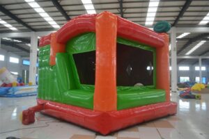 Justice League Bouncy Castle Back View