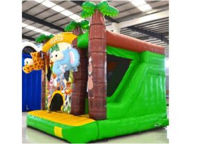 safari slide bouncy castle 3