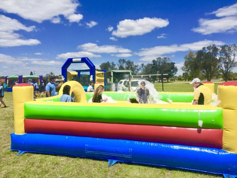 Foam Pit + Machine Perth Bouncy Castle Hire