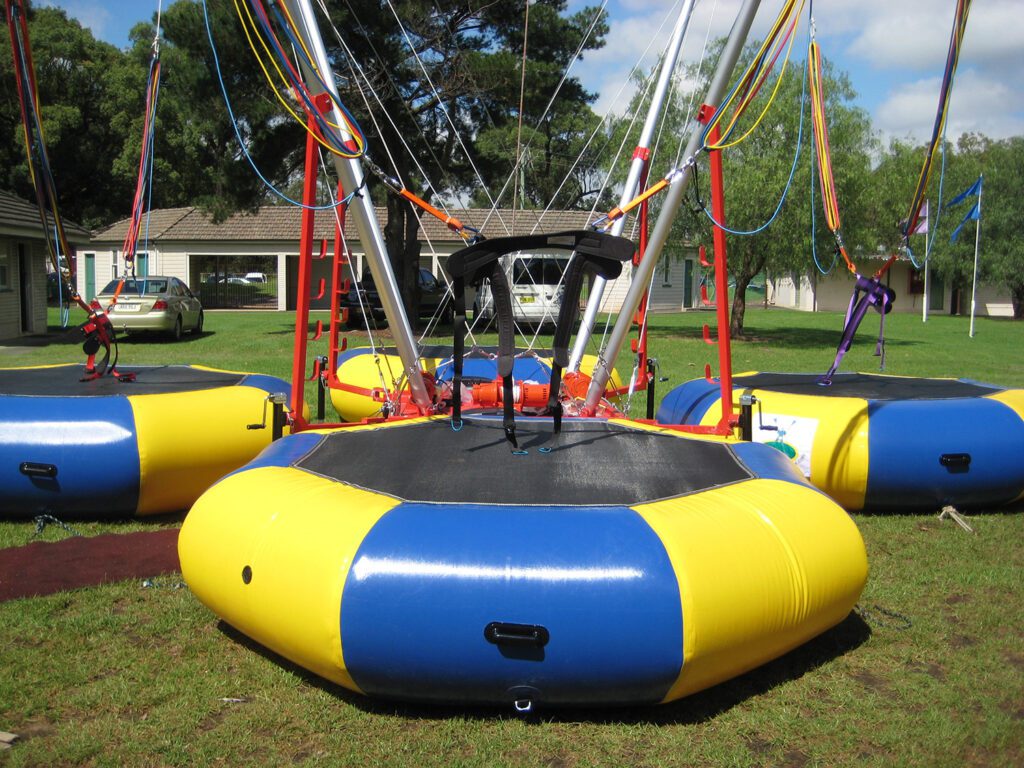 Extreme 4 Person Bungee Trampoline Perth Bouncy Castle Hire