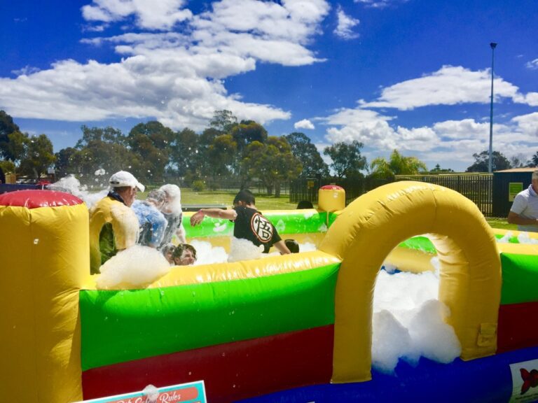 Foam Pit + Machine Perth Bouncy Castle Hire