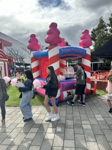 Fairy Floss Machine with Operator 1