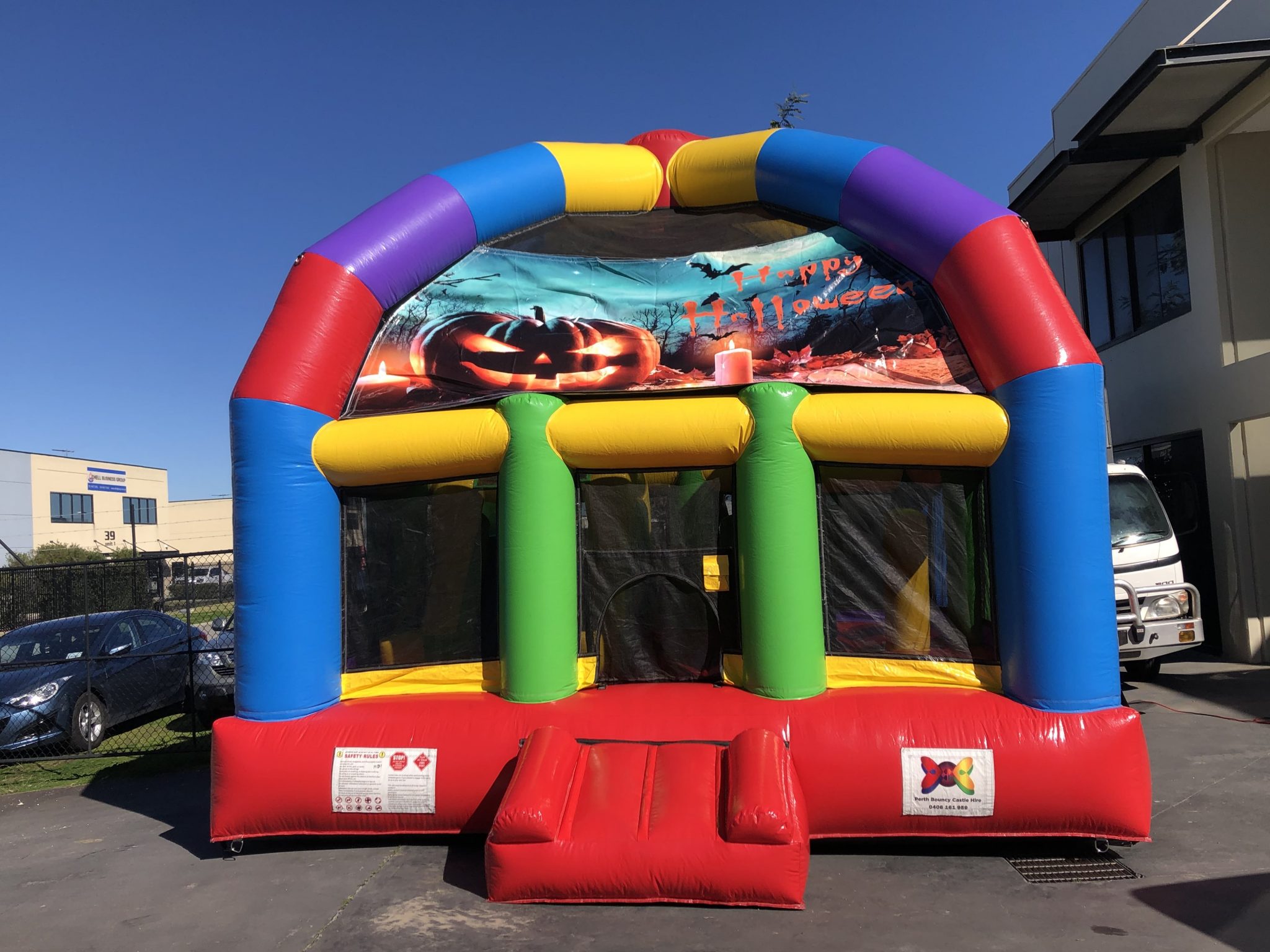 Halloween Mega Dome Perth Bouncy Castle Hire