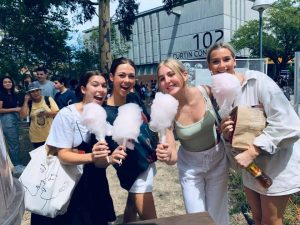 fairy floss at Curtin University O Week 2020 - 2