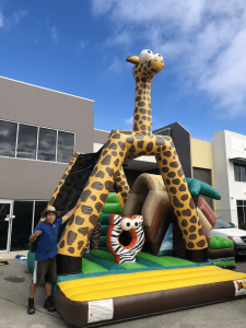 Giant Giraffe Bouncy Castle