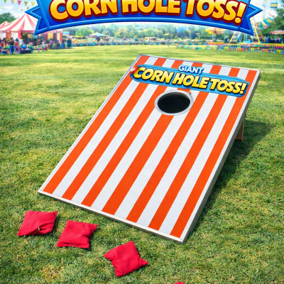 Giant Cornhole Toss