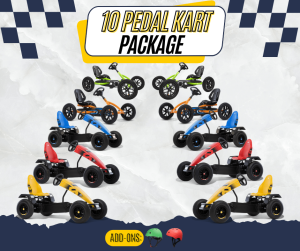 10 PEDAL KART PACKAGE