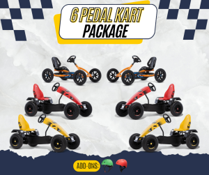 6 PEDAL KART PACKAGE
