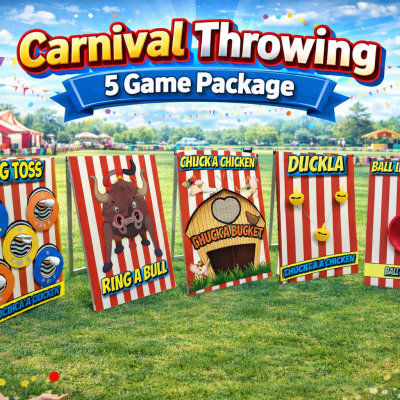 Carnival Throwing 5 Games Package
