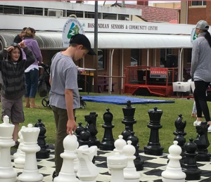 Giant Chess hire perth4