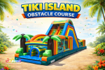 Tiki Island Obstacle Course – Wet