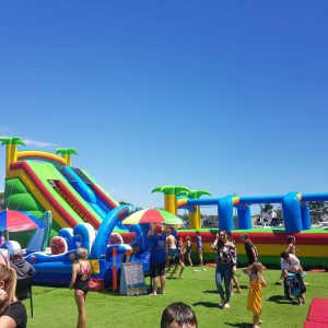 Exciting Waterslide Bouncy Castle Hire in Rockingham, WA
