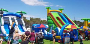 Waterslides in Rockingham - Bouncy Castle Hire for Summer Fun