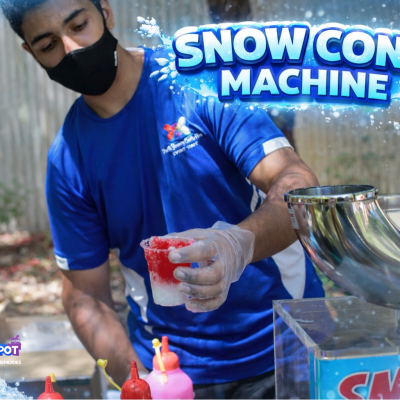 Snow Cone Machine Hire with Operator