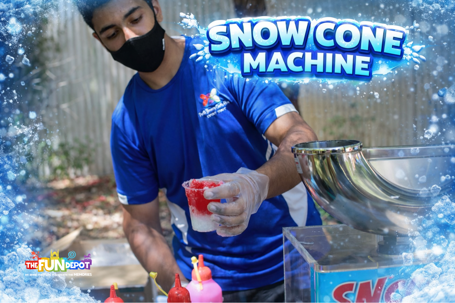 Snow Cone Machine Hire with Operator