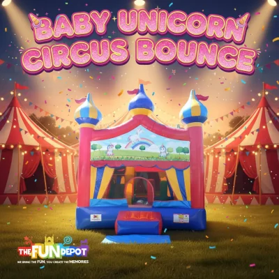 Baby Unicorn Circus Bounce