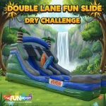 Double Lane Fun Slide – Dry