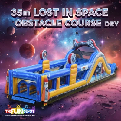 35m Lost in Space Obstacle Course – Dry