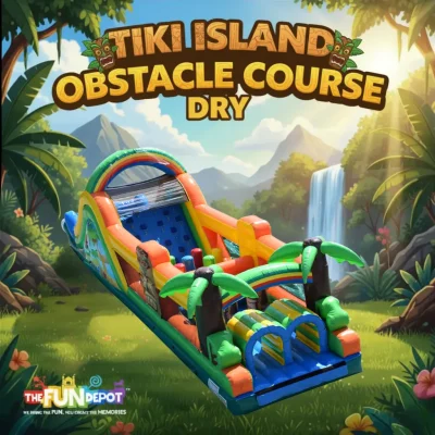 Tiki Island Obstacle Course – Dry