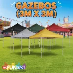 Gazebos (3m x 3m)
