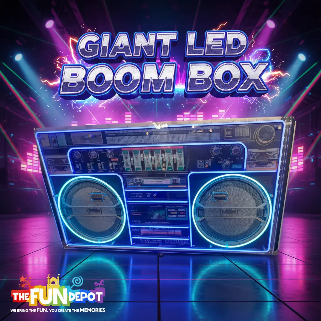 Giant LED Boom Box