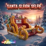 Santa Sleigh Selfie
