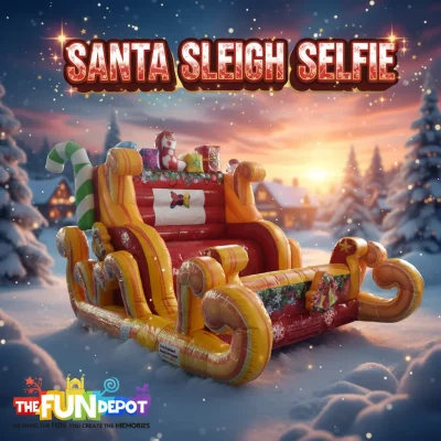Santa Sleigh Selfie