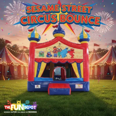 Sesame Street Circus Bounce