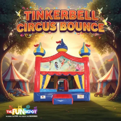 Tinkerbell Circus Bounce