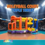 Volleyball Court – Triple Threat