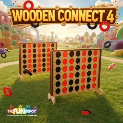Wooden Connect 4