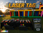 Mobile Laser Tag with Giant Rainbow Maze