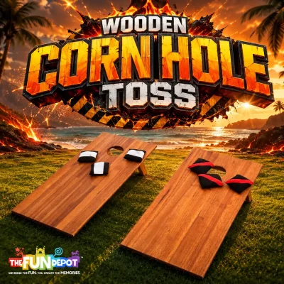 Wooden Cornhole Toss