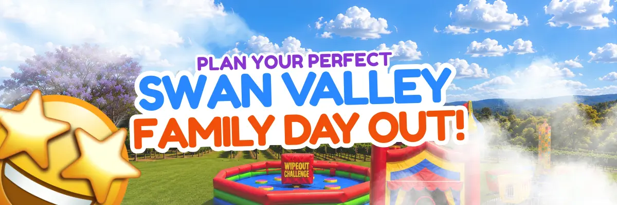 Parents planning a stress-free family day out in the Swan Valley, Perth